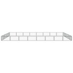 Vidaxl parc pour chien 28panneaux noir 100x50cm acier enduit de poudre Vidaxl parc pour chien 28panneaux noir 100x50cm acier enduit de poudre