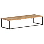 Vidaxl pat�re � bord naturel 100x35x22 cm bois d'acacia massif