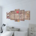 Vidaxl peinture sur toile 100 x 50 cm
