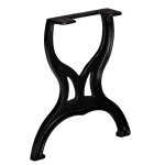Vidaxl pied de banc 2 pcs cadre en x fonte