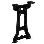 Vidaxl pied de banc 2 pcs cadre en y fonte