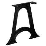 Vidaxl pied de table base 2 pcs base vo�t�e cadre en a fonte