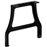 Vidaxl pied de table basse 2 pcs cadre en a fonte