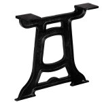 Vidaxl pied de table basse 2 pcs cadre en y fonte