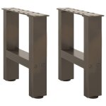 Vidaxl pieds de table basse en acier naturel, 2 pièces, 40 x (30 - 31) cm Vidaxl pieds de table basse en acier naturel, 2 pièces, 40 x (30 - 31) cm