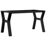 Vidaxl pieds de table basse cadre en y 80x40x43 cm acier Vidaxl pieds de table basse cadre en y 80x40x43 cm acier