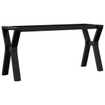 Vidaxl pieds de table basse cadre en y 90x30x43 cm acier