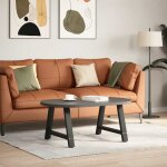 Vidaxl pieds de table basse en forme de a, 2 pièces, noir, 70 x (42 - 43) cm, acier Vidaxl pieds de table basse en forme de a, 2 pièces, noir, 70 x (42 - 43) cm, acier