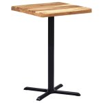 Vidaxl pied de table de bistro noir 76x76x107 cm fonte Vidaxl pied de table de bistro noir 76x76x107 cm fonte