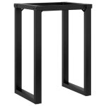 Vidaxl pieds de table � manger cadre en o 60x50x73 cm acier
