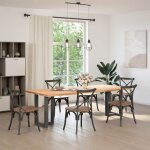 Vidaxl pieds de table à manger en t 2 pièces anthracite 60 x 35 x (72 - 73) cm acier Vidaxl pieds de table à manger en t 2 pièces anthracite 60 x 35 x (72 - 73) cm acier