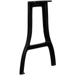 Vidaxl pied de table de salle � manger 2 pcs cadre en a fonte