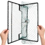 Vidaxl pige  oiseaux vert 50x40 cm acier