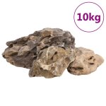 Vidaxl pierres du dragon 10 kg gris 10 - 40 cm