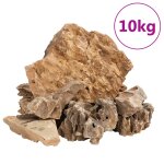Vidaxl pierres du dragon 10 kg marron 5 - 30 cm