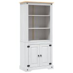 Vidaxl placard gamme corona pin mexicain blanc 80x40x170 cm Vidaxl placard gamme corona pin mexicain blanc 80x40x170 cm