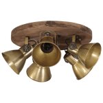 Vidaxl plafonnier 25 w laiton antique 50x50x25 cm e27