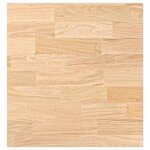 Vidaxl plan de travail de cuisine bois de chne massif rectangulaire