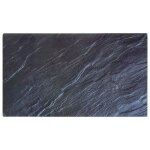Vidaxl planches � d�couper 2pcs motif de pierre naturelle verre tremp�
