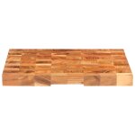 Vidaxl planche � d�couper 60x40x3, 8 cm bois d'acacia massif