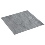 Vidaxl planches de plancher autoadhsives 5, 11 m pvc gris clair