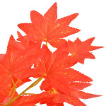 Vidaxl plante artificielle d'�rable avec pot rouge 120 cm