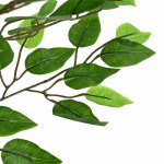Vidaxl plante artificielle ficus 1260 feuilles 200 cm vert Vidaxl plante artificielle ficus 1260 feuilles 200 cm vert