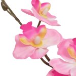 Vidaxl plante artificielle avec pot orchide 30 cm rose