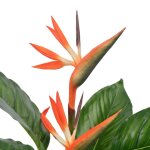 Vidaxl plante artificielle strelitzia avec pot rouge 100 cm
