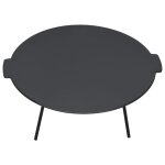 Vidaxl plaque de gril �44 cm fonte