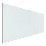 Vidaxl plaque de verre pour chemine rectangulaire 120x50 cm