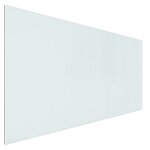 Vidaxl plaque de verre pour chemin�e rectangulaire 120x60 cm