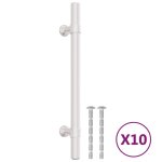 Vidaxl poignées d'armoire 10 pcs argenté 128 mm acier inoxydable Vidaxl poignées d'armoire 10 pcs argenté 128 mm acier inoxydable