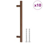 Vidaxl poign�es d'armoire 10 pcs bronze 160 mm acier inoxydable