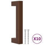 Vidaxl poignées d'armoire 10 pcs bronze 96 mm acier inoxydable Vidaxl poignées d'armoire 10 pcs bronze 96 mm acier inoxydable
