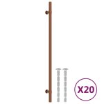 Vidaxl poignées d'armoire 20 pcs bronze 320 mm acier inoxydable Vidaxl poignées d'armoire 20 pcs bronze 320 mm acier inoxydable