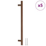 Vidaxl poignées d'armoire 5 pcs bronze 224 mm acier inoxydable Vidaxl poignées d'armoire 5 pcs bronze 224 mm acier inoxydable