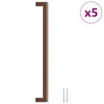 Vidaxl poignes d'armoire 5 pcs bronze 320 mm acier inoxydable