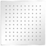 Vidaxl pomme de douche plongeante 2 pcs acier inoxydable 20x20 cm Vidaxl pomme de douche plongeante 2 pcs acier inoxydable 20x20 cm