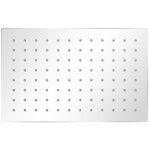 Vidaxl pomme de douche plongeante 2 pcs acier inoxydable 20x30 cm Vidaxl pomme de douche plongeante 2 pcs acier inoxydable 20x30 cm