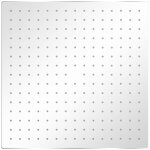 Vidaxl pomme de douche plongeante 2 pcs acier inoxydable 40x40 cm