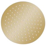 Vidaxl pomme de douche pluie acier inoxydable 25 cm ronde dor�