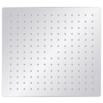 Vidaxl pomme de douche pluie acier inoxydable 304 30x30 cm carr�e