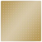 Vidaxl pomme de douche pluie acier inoxydable 40x40 cm carrée doré Vidaxl pomme de douche pluie acier inoxydable 40x40 cm carrée doré