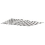 Vidaxl pomme de douche pluie inox 304 40x30 cm rectangulaire