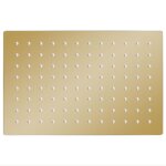 Vidaxl pomme de douche pluie inox 30x20 cm rectangulaire dor�