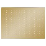 Vidaxl pomme de douche pluie inox 40x30 cm rectangulaire dor�