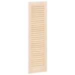 Vidaxl porte d'armoire  persiennes 99x29, 5 cm bois de pin massif