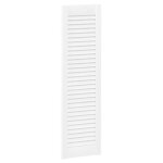 Vidaxl porte d'armoire  persiennes blanc 99x29, 5 cm