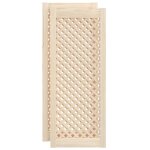 Vidaxl portes d'armoires en treillis 2 pcs 39, 5x99 cm pin massif
